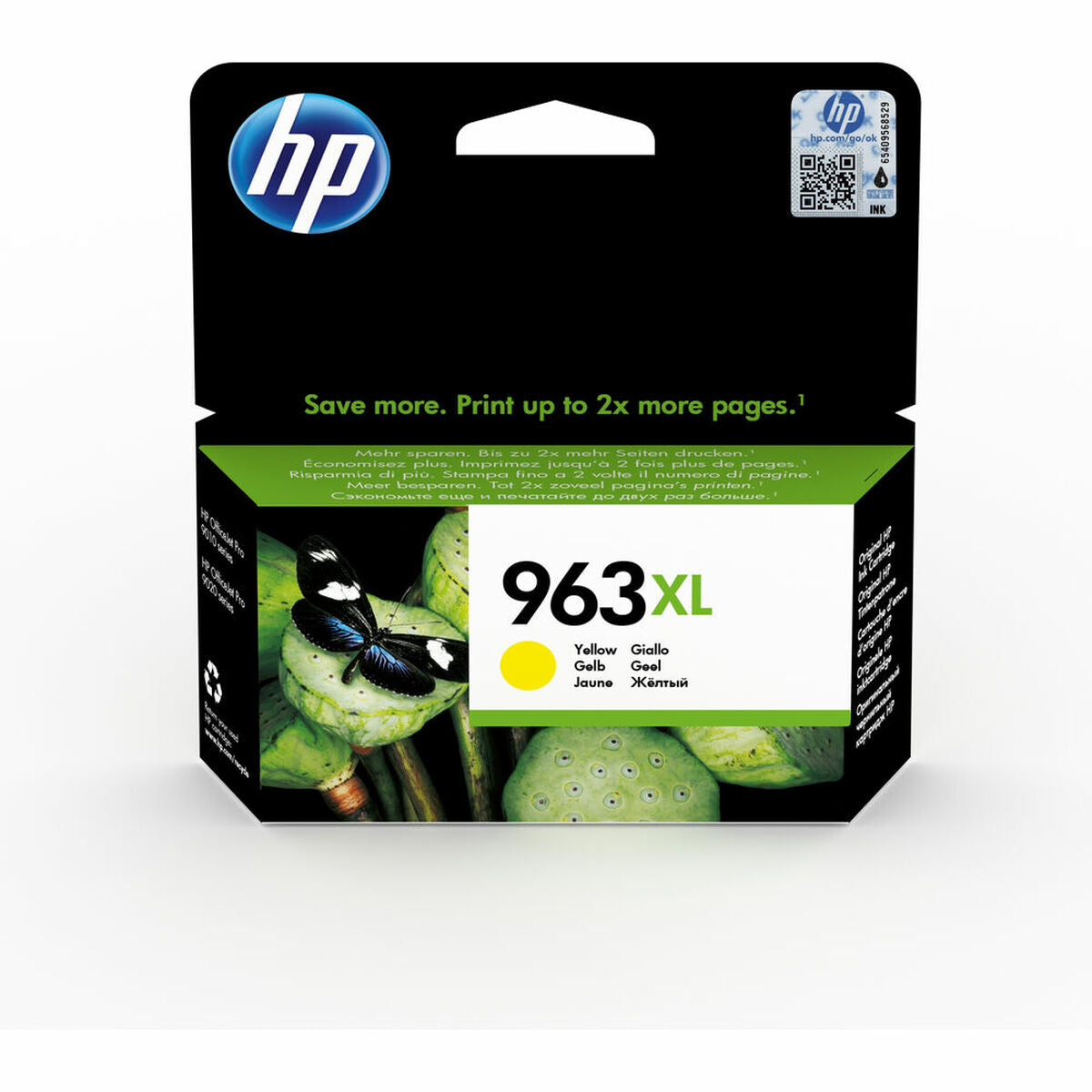 HP 963XL Haute capacité  encre jaune