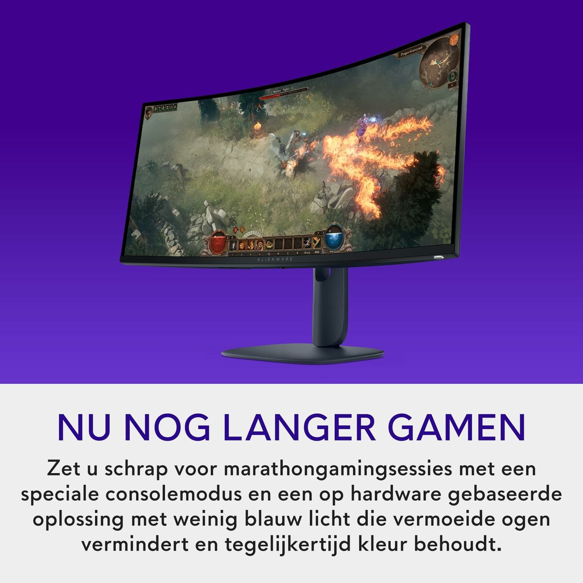 Alienware 34" AW3425DWM Curved-180Hz-Mon