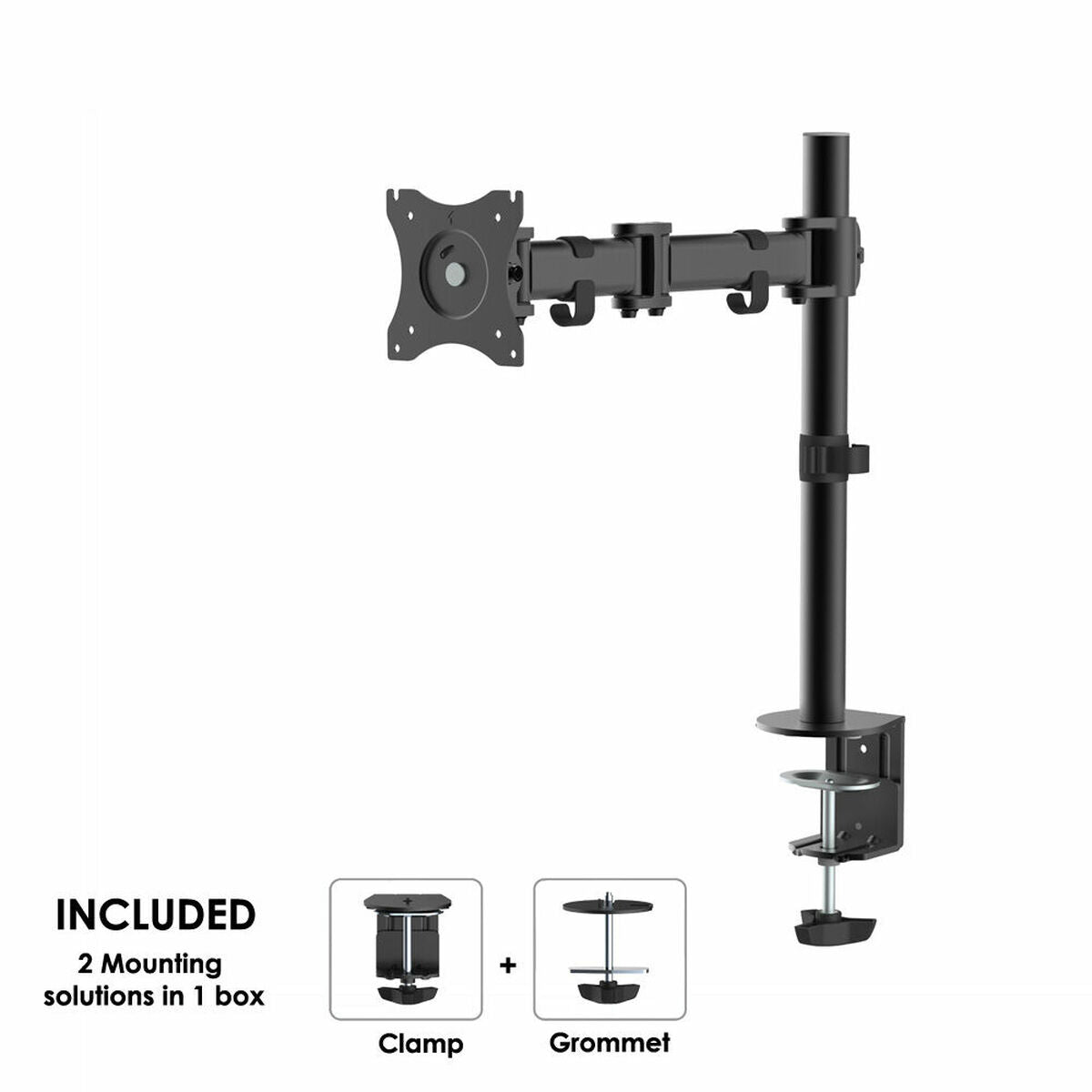 NEOMOUNTS NM-D135BLACK Support décran à fixer 10-27p
