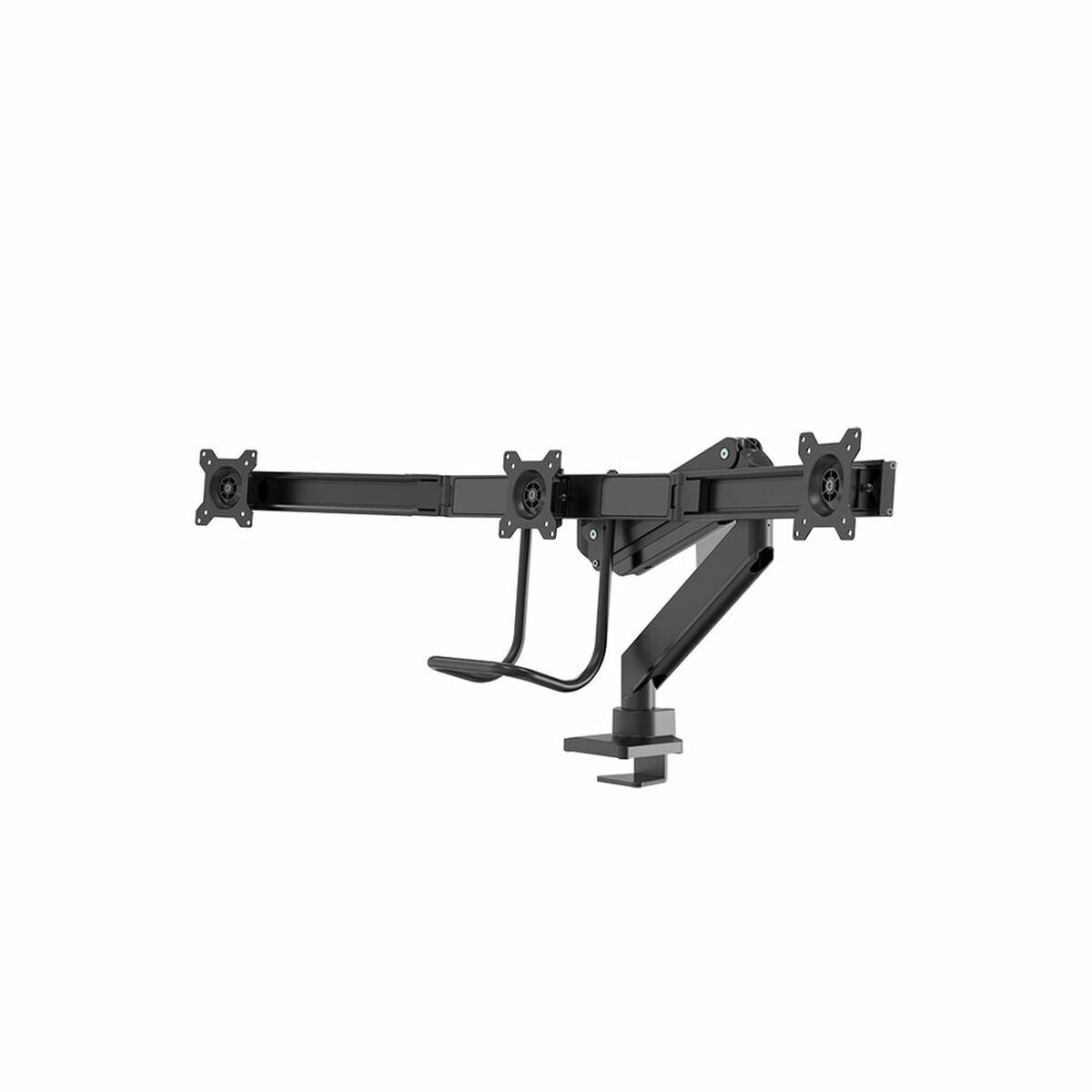 NEOMOUNTS NM-D775DX3BLACK Support décran à fixer 17-27p - ressort à gaz - Topfix - arrêt 180