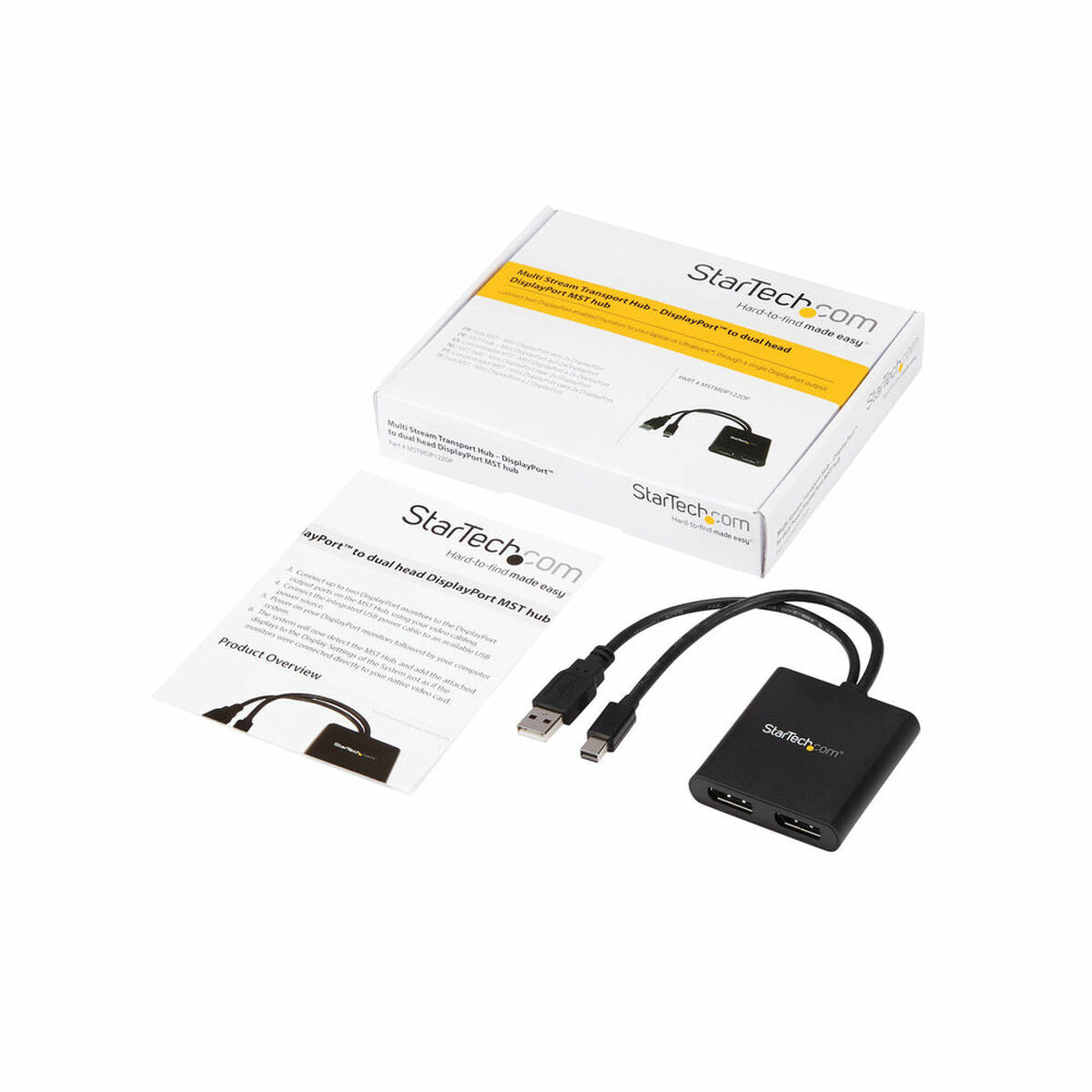 MST Hub - mDP to 2x DisplayPort