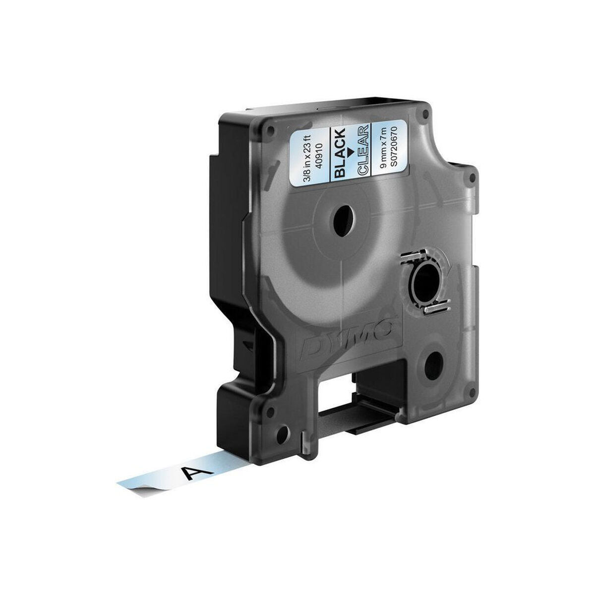 Ruban 9MM noir sur trans pour LP150/250-LM350/450/210D/220P