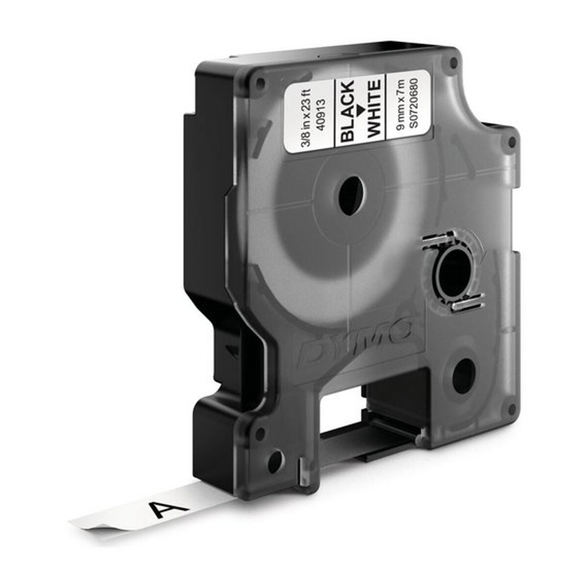 DYMO Ruban D1 - 9 mm noir sur blanc