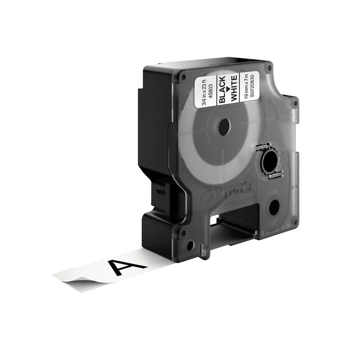 DYMO Ruban D1 - 19 mm noir sur blanc