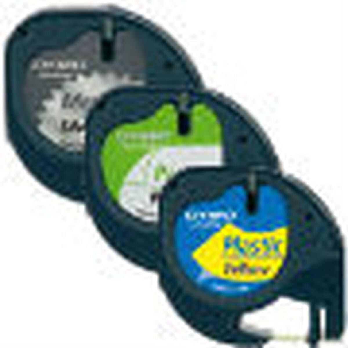 DYMO 3 rubans pour LetraTag 12 mm x 4 m