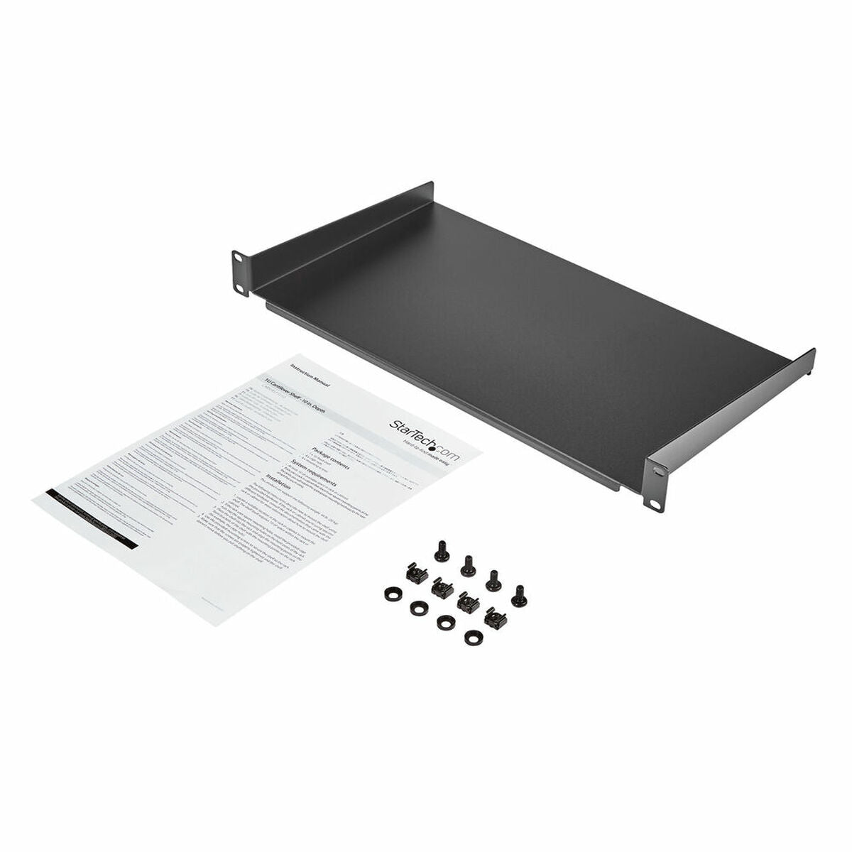 Rack Shelf - 1U 10 in. Deep