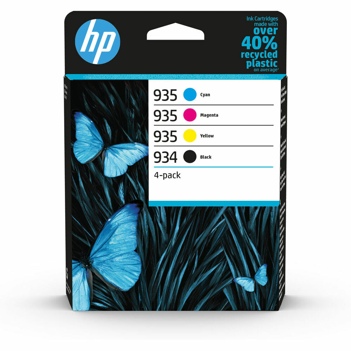 HP 934 Black 935 CMY Ink Cartridge 4-Pack