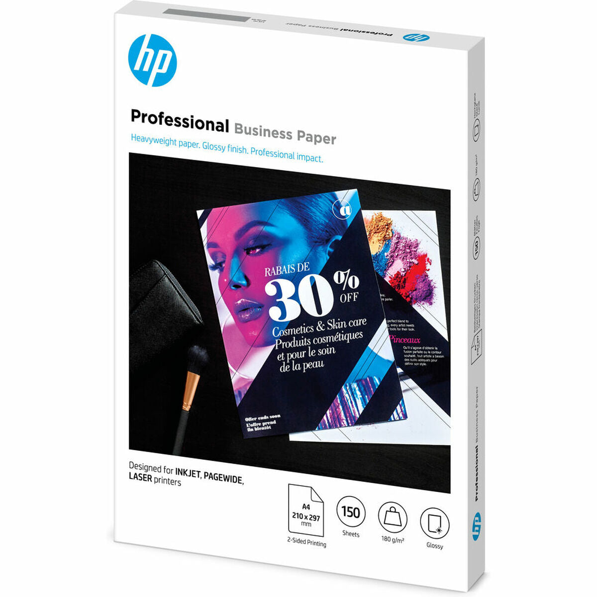 HP Prof Biz Gls 180g A4 150sh FSC Paper