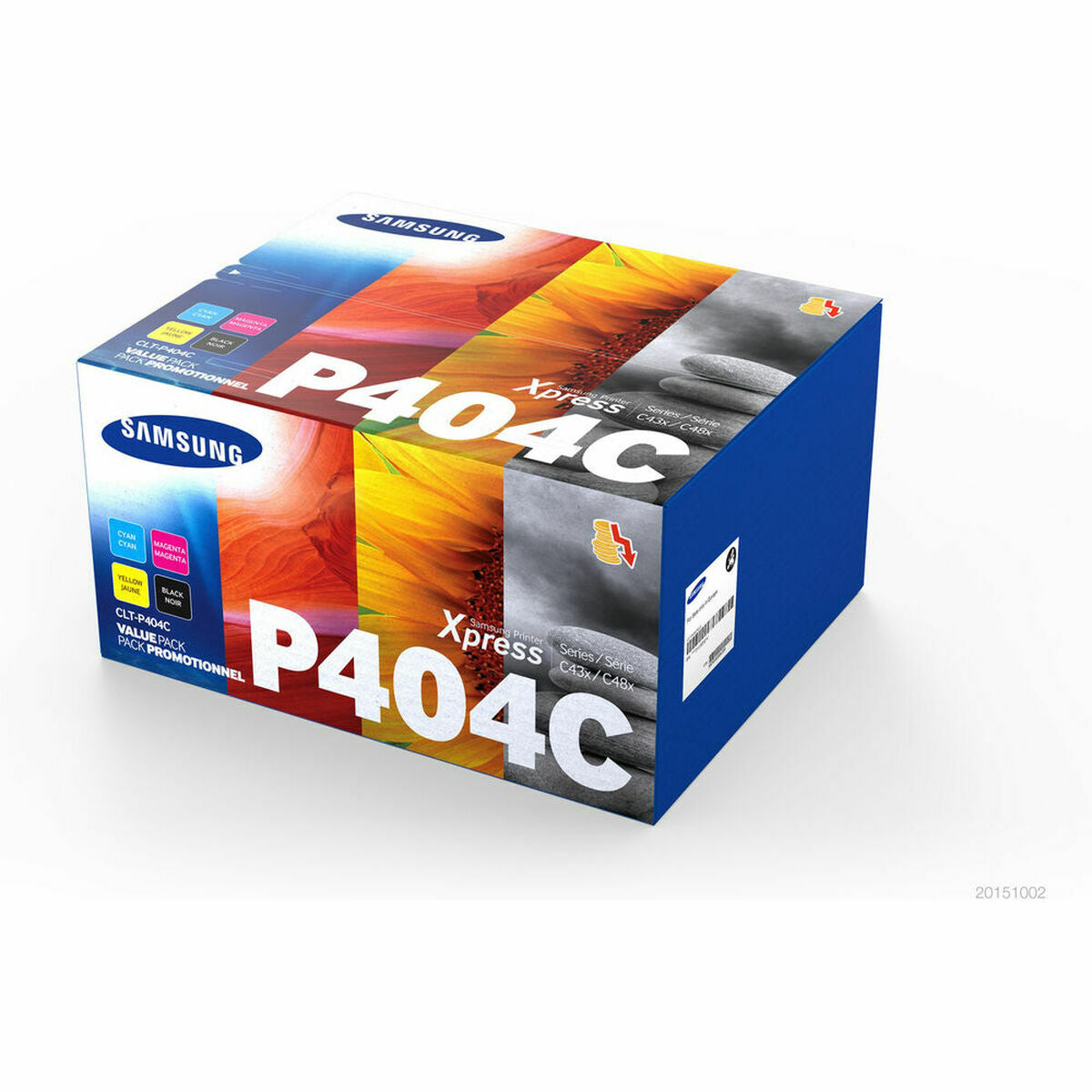 SAMSUNG CLT-P404C/ELS 4-pk CYMK Toner Crt