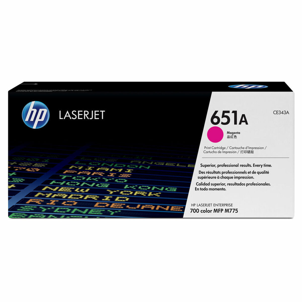 HP 651A original Toner cartridge CE343A magenta standard capacity 16.000 pages 1-pack