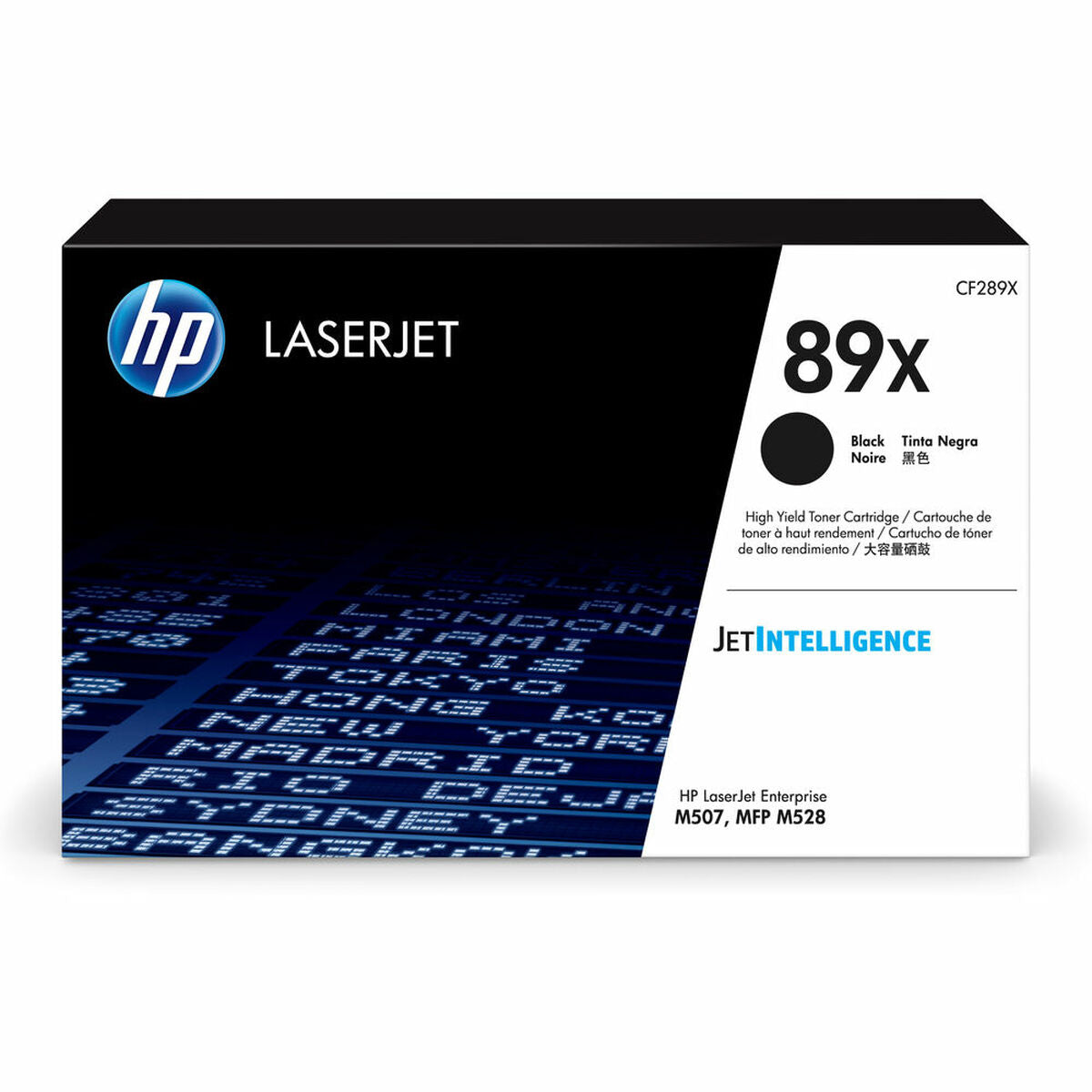 HP 89X Black LaserJet Toner Cartridge
