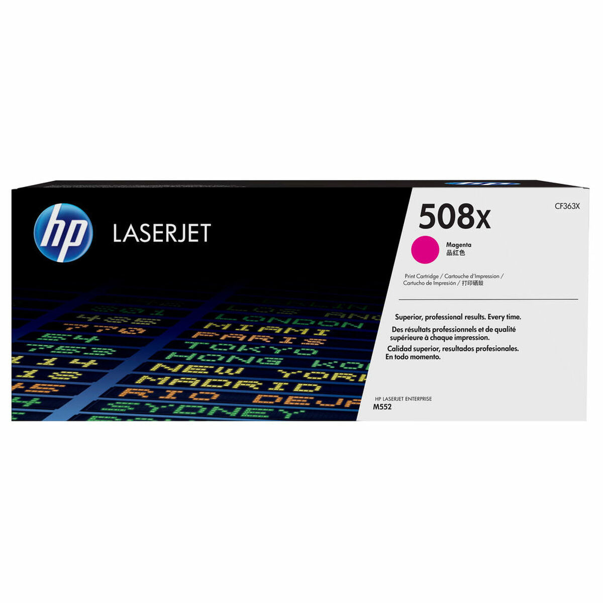 HP 508X original Toner cartridge CF363X magenta 9.500 pages high capacity