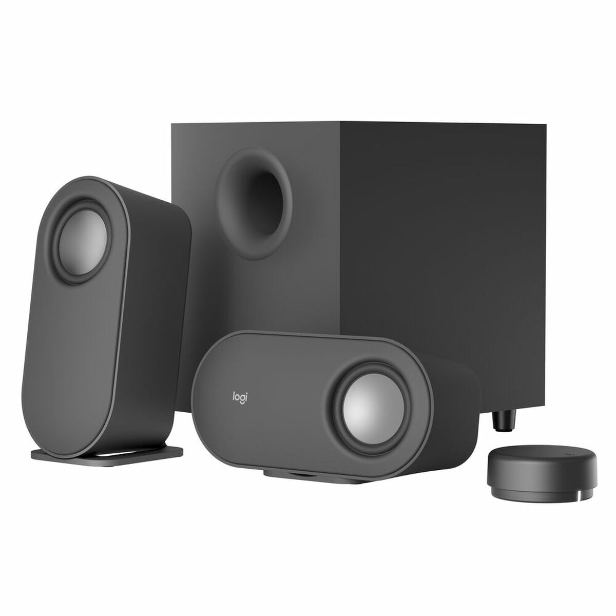 LOGITECH Z407 Android Edition speaker system for PC 2.1channel wireless Bluetooth USB 40 Watt Total graphite grey