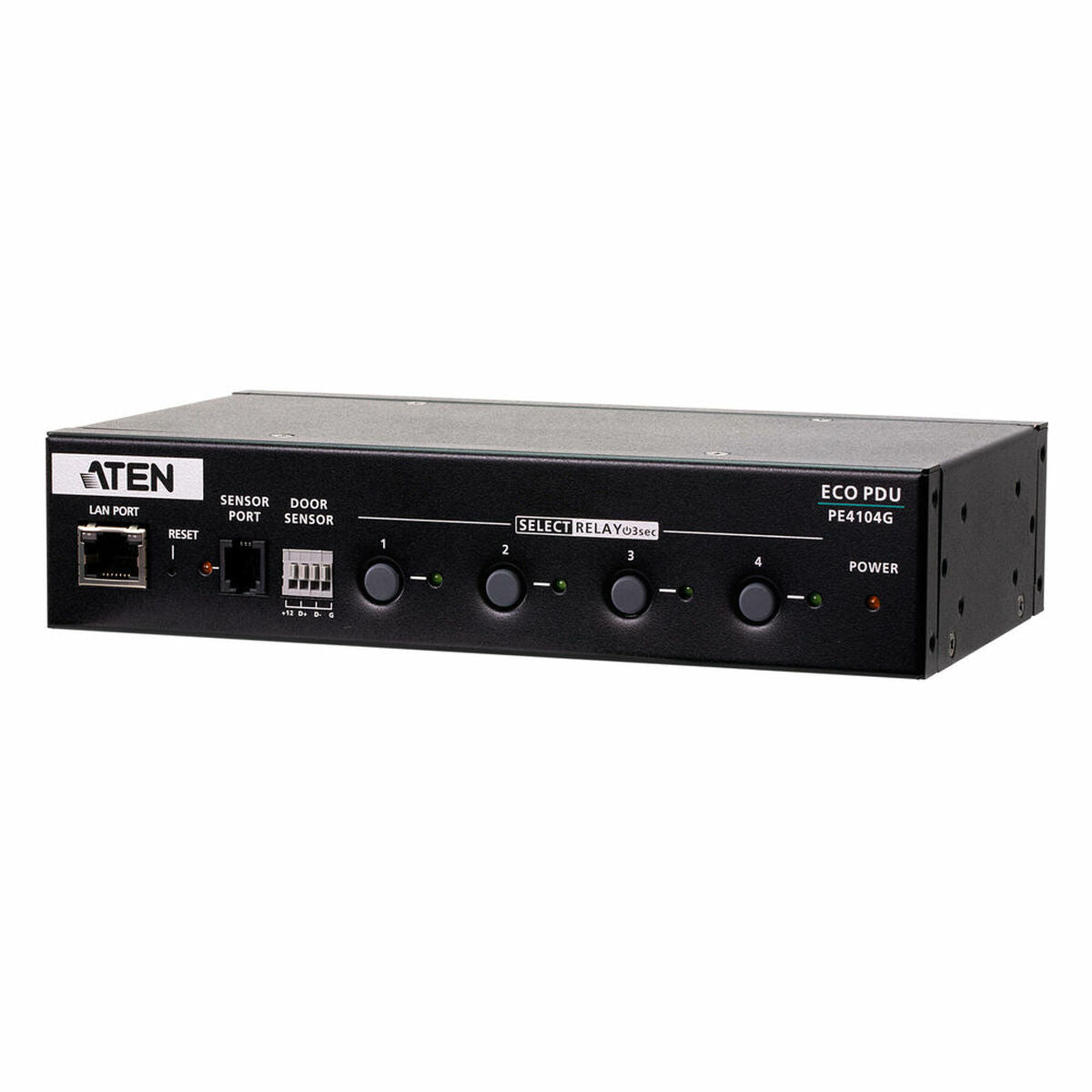 ATEN PE4104G-AT-G unité de distribution d'énergie 4 sortie(s) CA 1U Noir