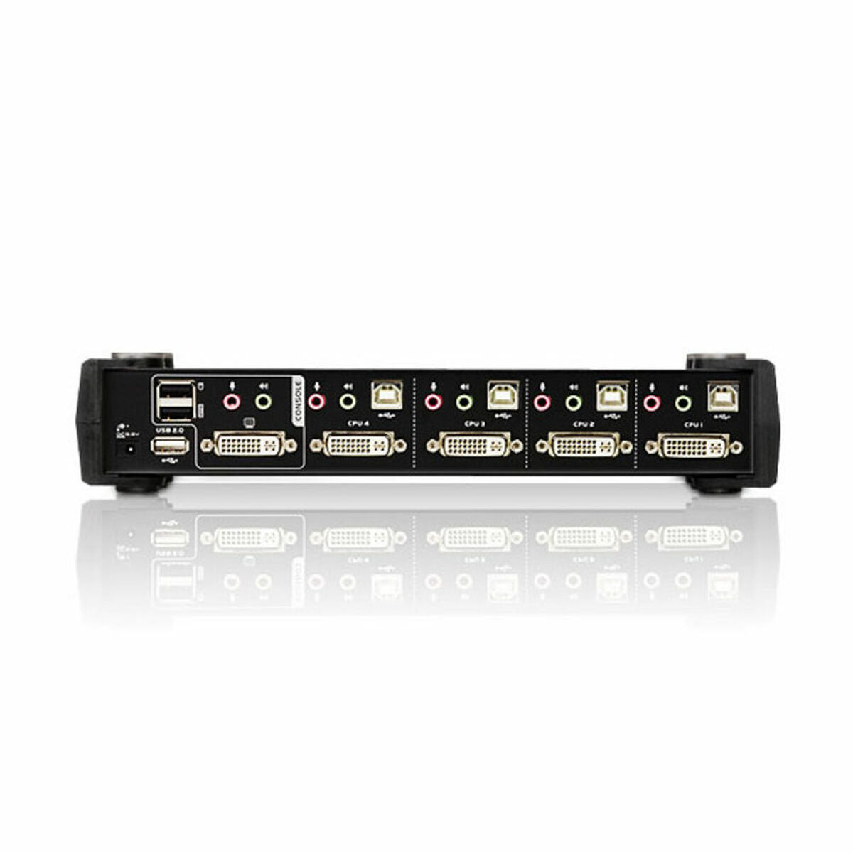 ATEN 4-Port USB DVI Dual Link/Audio KVMP Switch