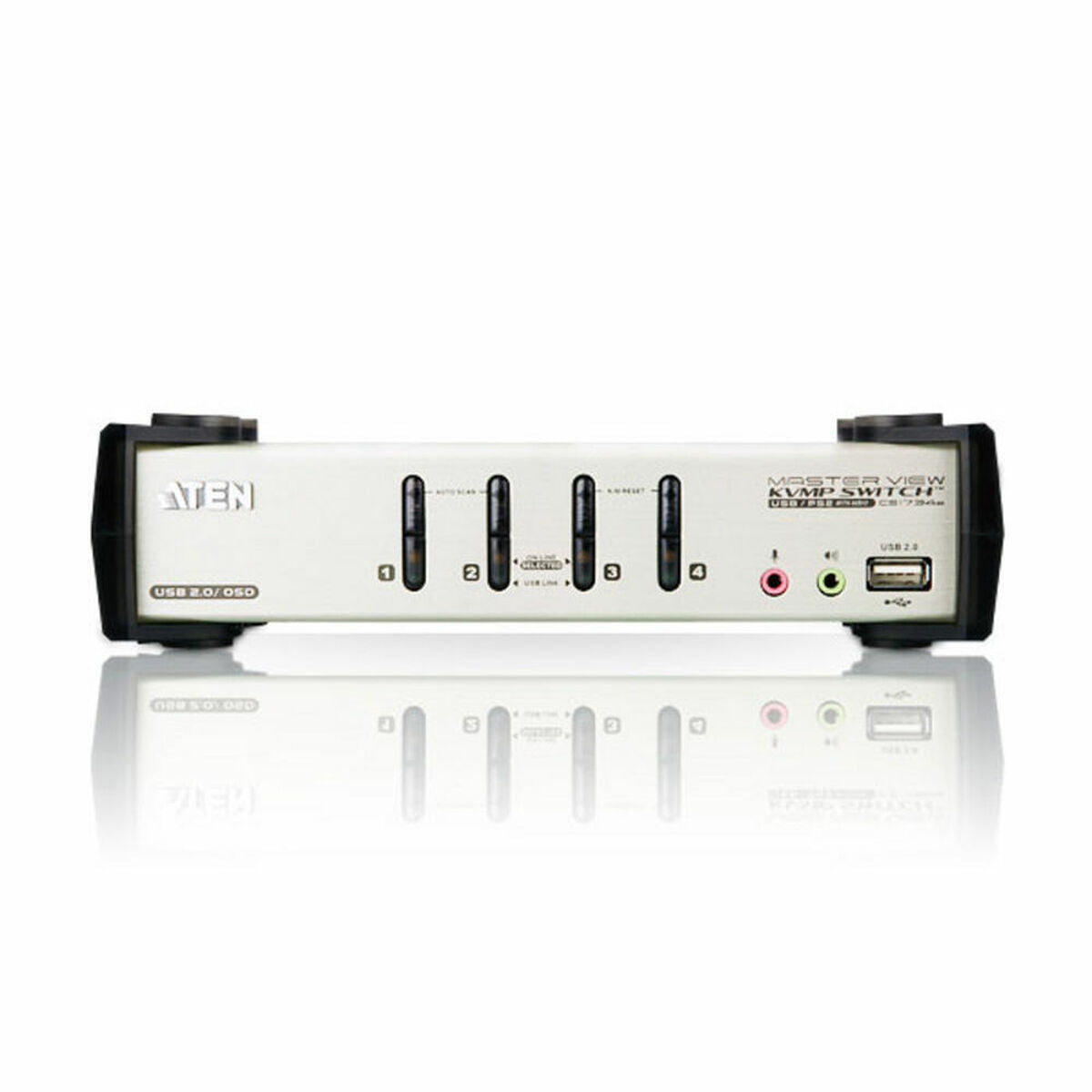 Aten CS1734B Switch KVM VGA/USB avec câbles - 4 U.C.