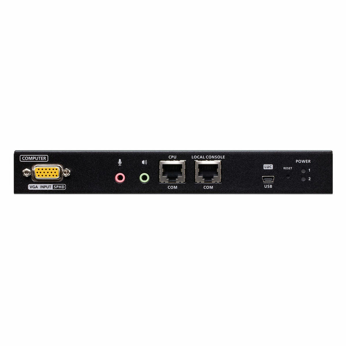 ATEN CN9000-AT-G commutateur écran, clavier et souris Noir