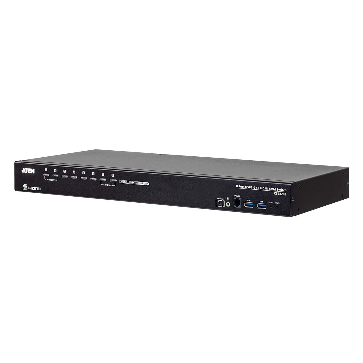ATEN CS18208-AT-G commutateur écran, clavier et souris Noir