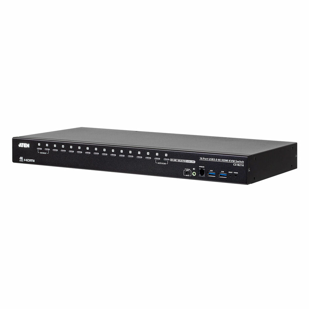 ATEN CS18216-AT-G commutateur écran, clavier et souris Noir
