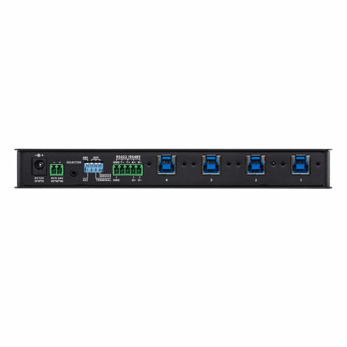 ATEN US3344i Switch Indust. 4 ports USB 3.2 pour 4 PC