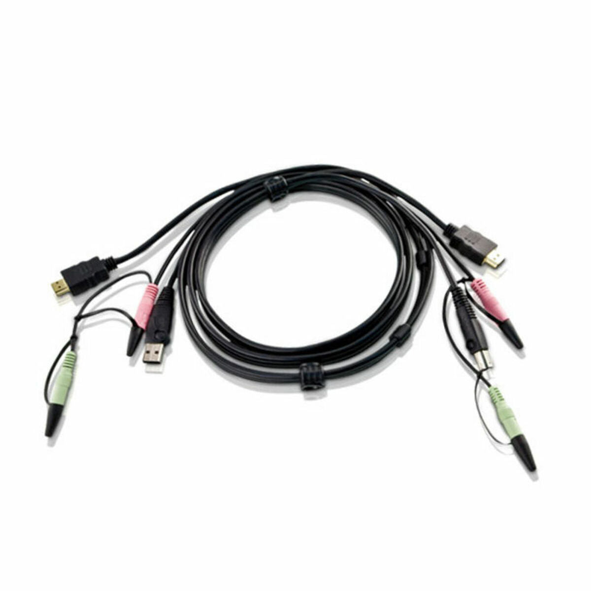 ATEN 2L-7D02UH Cable combiné pour KVM HDMI USB Audio - 1,8m