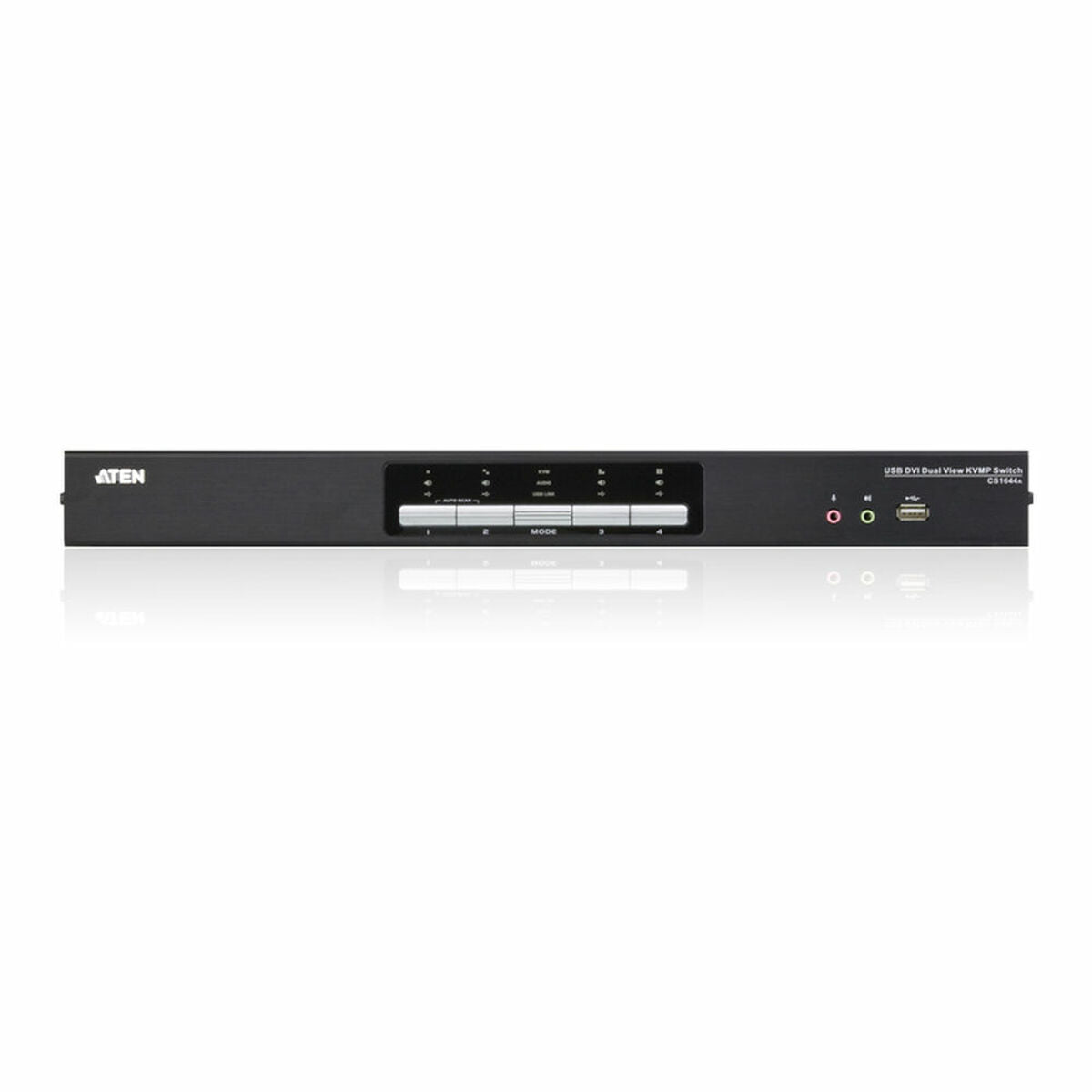 Aten CS1644A switch KVM double écran DVI/USB+audio 4 ports