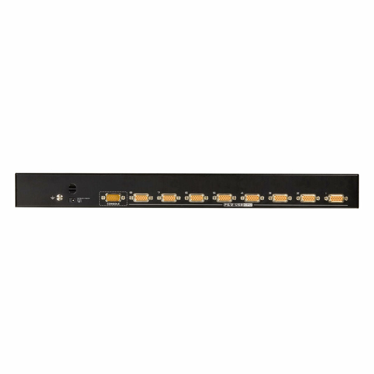 ATEN CS1308-AT-G commutateur écran, clavier et souris Grille de montage Noir
