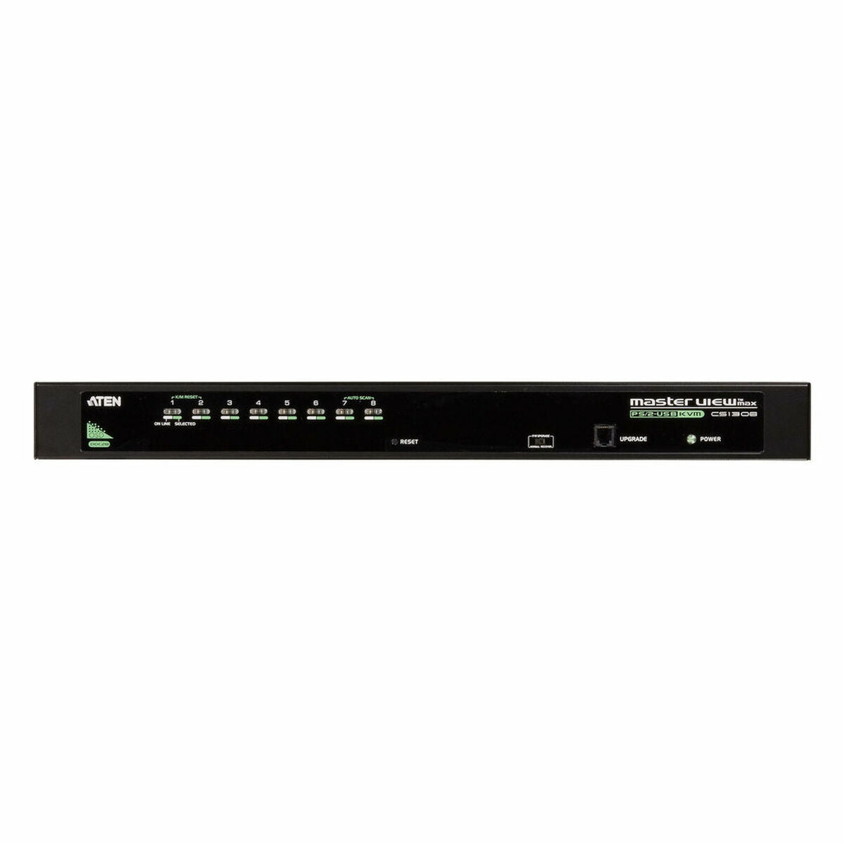 ATEN CS1308-AT-G commutateur écran, clavier et souris Grille de montage Noir