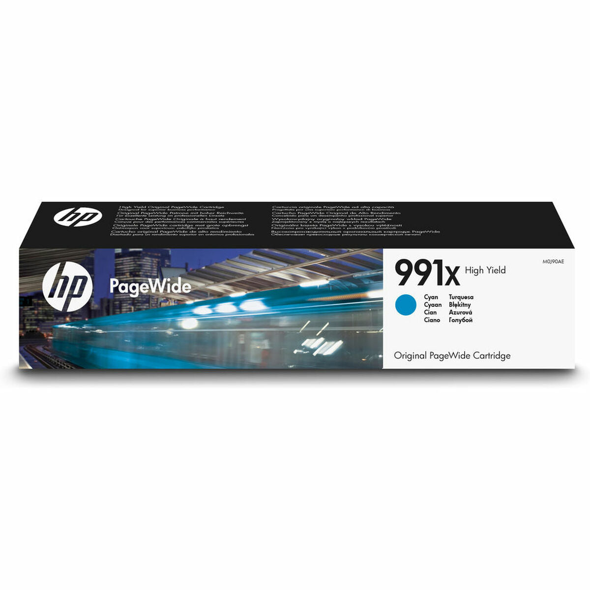 HP original PageWide 991X original Ink cartridge M0J90AE Cyan