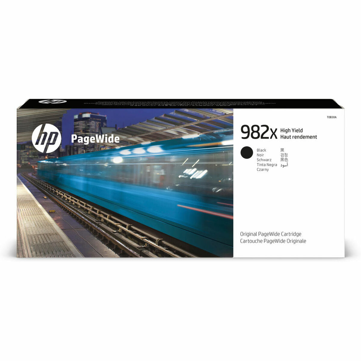 HP 982X High Yield Black Original PageWide Cartridge