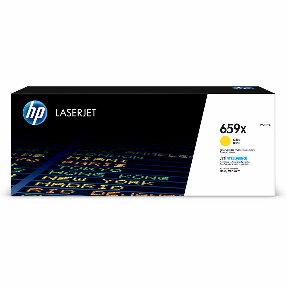 HP 659X High Yield Yellow Original LaserJet Toner Cartridge