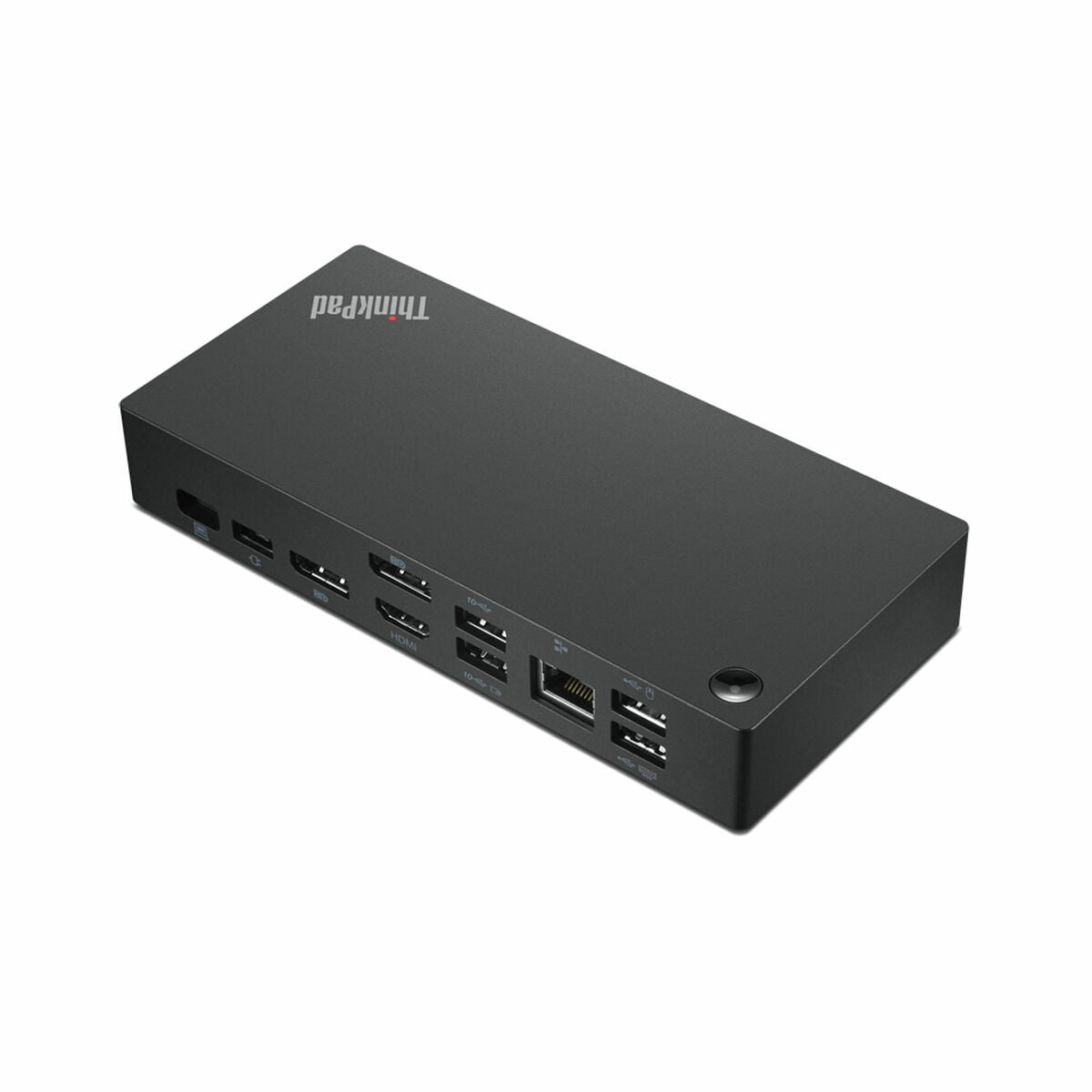 LENOVO ThinkPad Universal USB-C Dock - Station d accueil - USB-C - HDMI 2 x DP - GigE - 90 Watt - ThinkRed