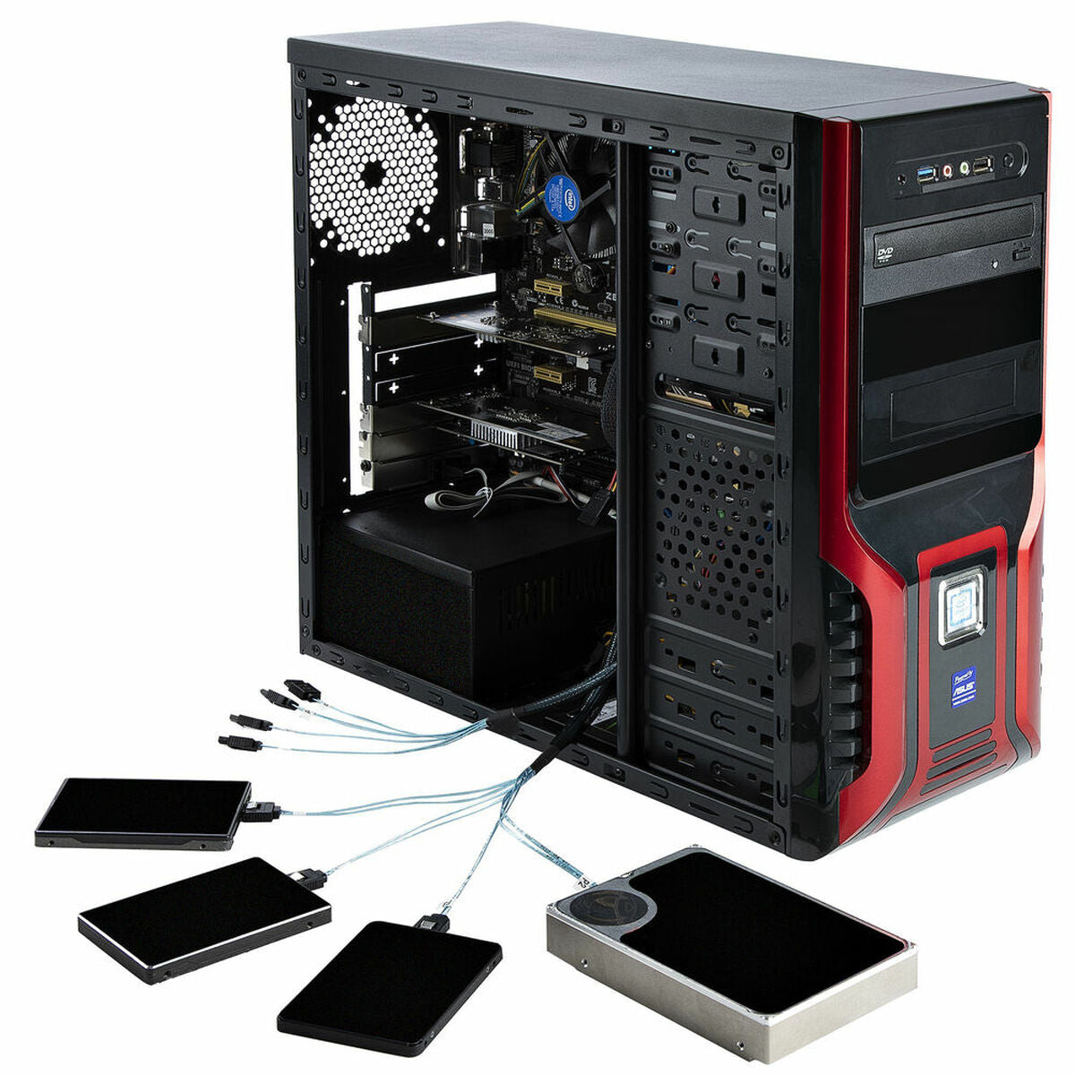 8 Port SATA 6Gbps PCIe Controller Card