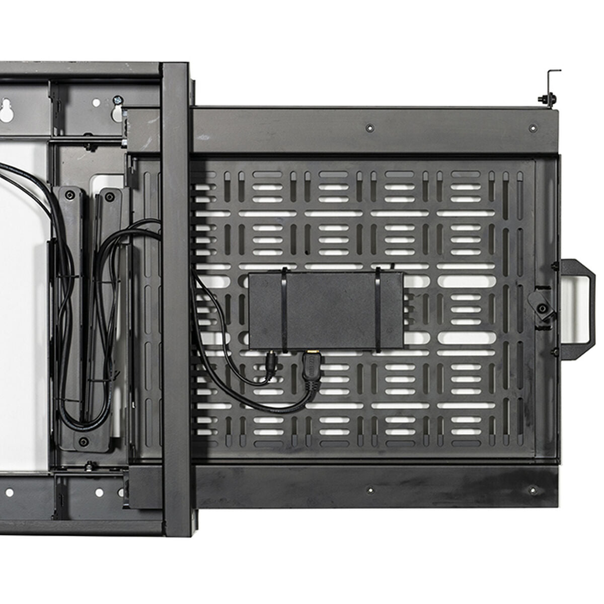 Flat Screen Wall Mount with Slide-Out AV