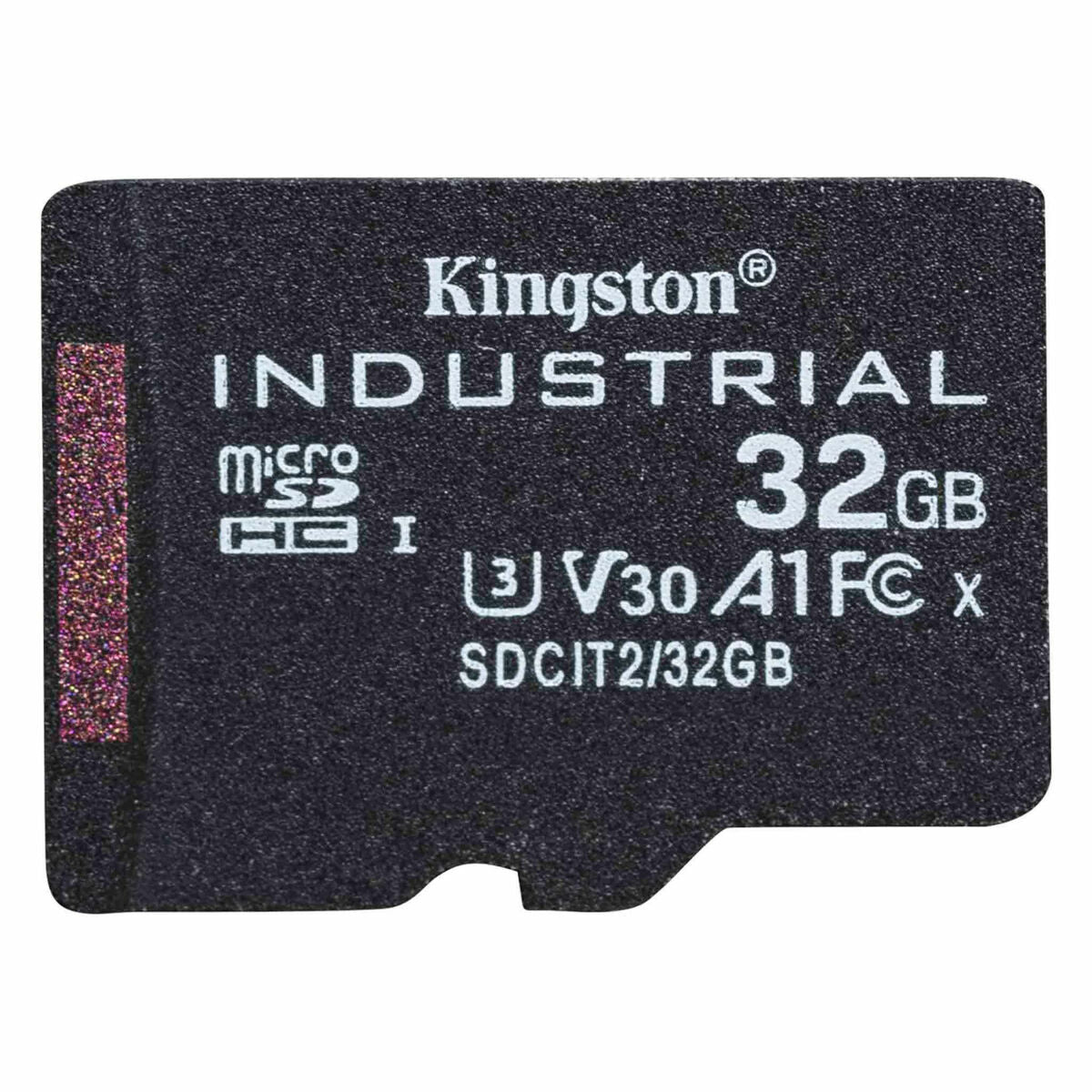 KINGSTON 32Go microSDHC Industrial C10 A1 pSLC Card Single Pack w/o Adapter