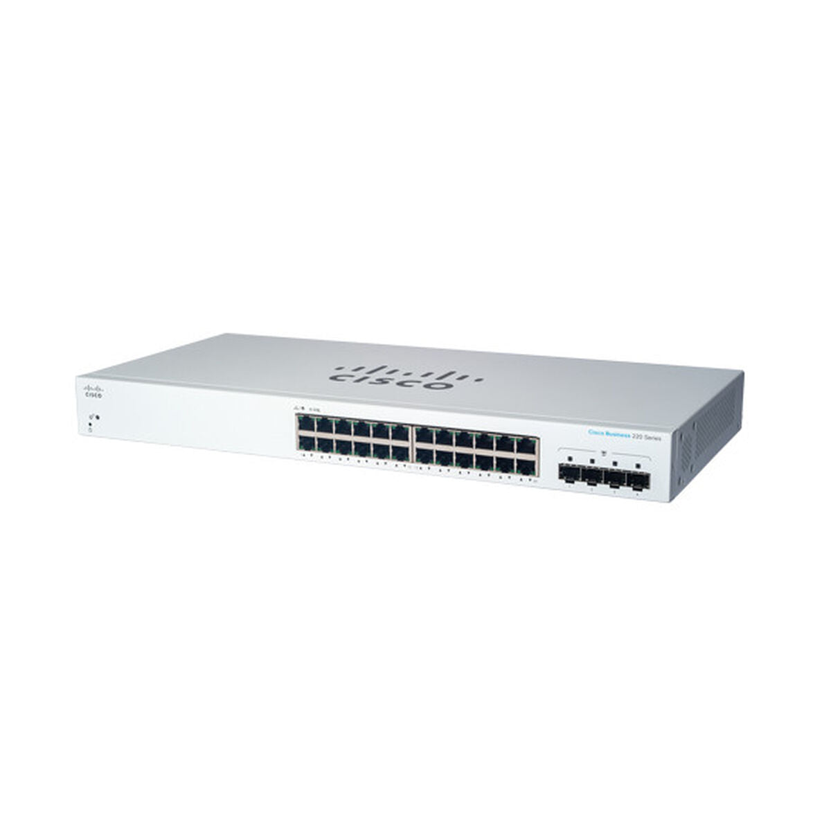 CISCO Business Switching CBS220 Smart 24-port Gigabit 4x1G SFP uplink