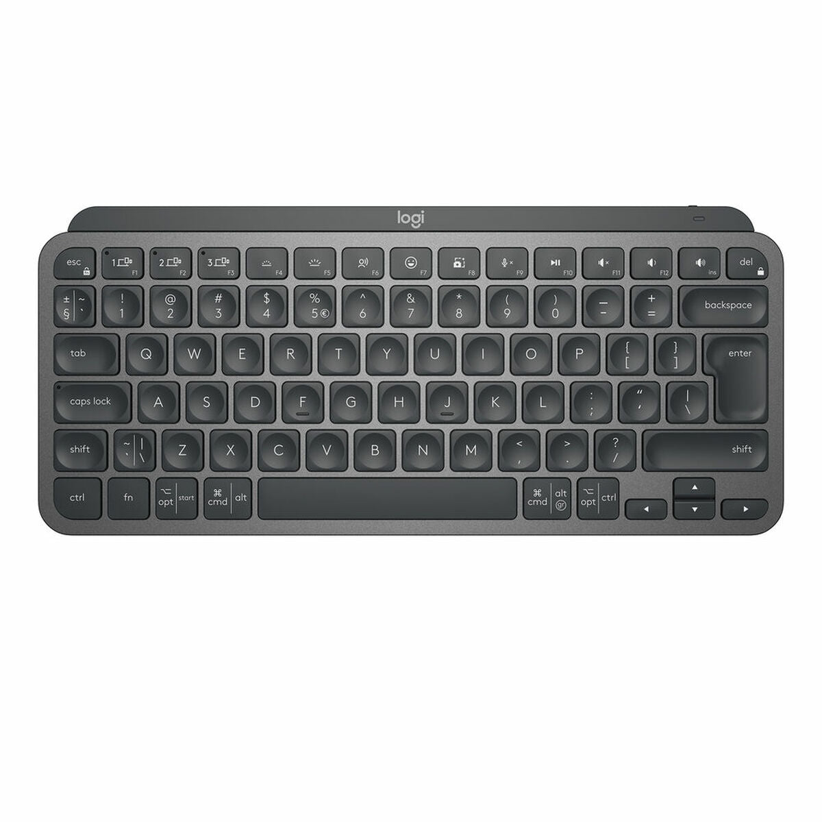 LOGITECH MX Keys Mini Minimalist Wireless Illuminated Keyboard - GRAPHITE - CENTRAL (FR)