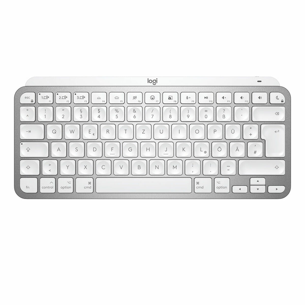 LOGITECH MX Keys Mini For Mac Minimalist Wireless Illuminated Keyboard - PALE GREY - CENTRAL FR