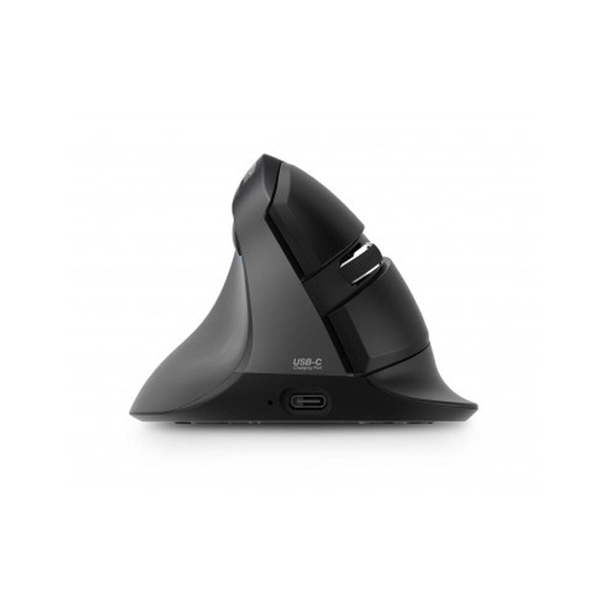 URBAN FACTORY Ergo Mouse Bluetooth 2.4Ghz and wired USB 1000mAh rechargeable battery in USB-C using the included cable