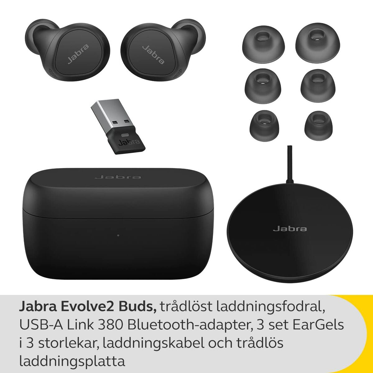 Jabra Evolve2 Buds USB-A UC
