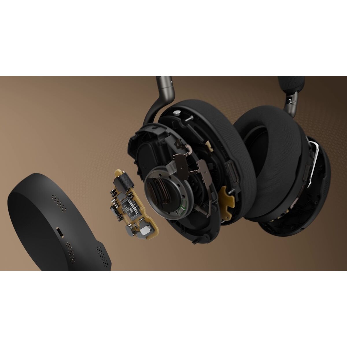 Jabra Evolve3 85 UC Link 390 USB-A Bla