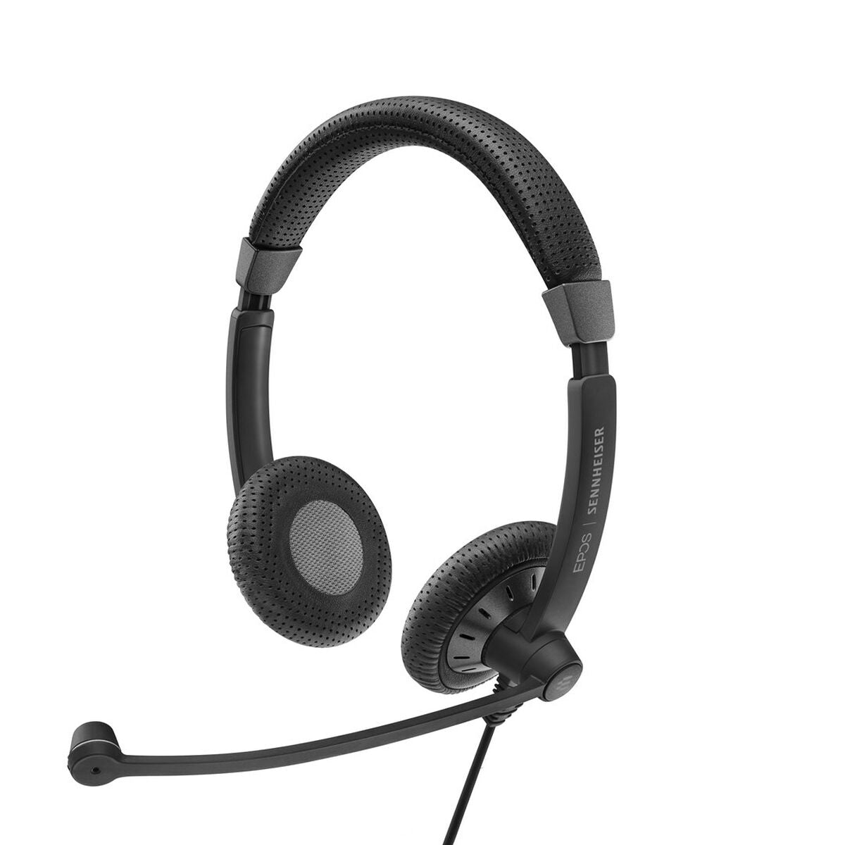 EPOS SC 75 USB MS double-sided wired headset with both 3.5 mm jack and USB connectivity