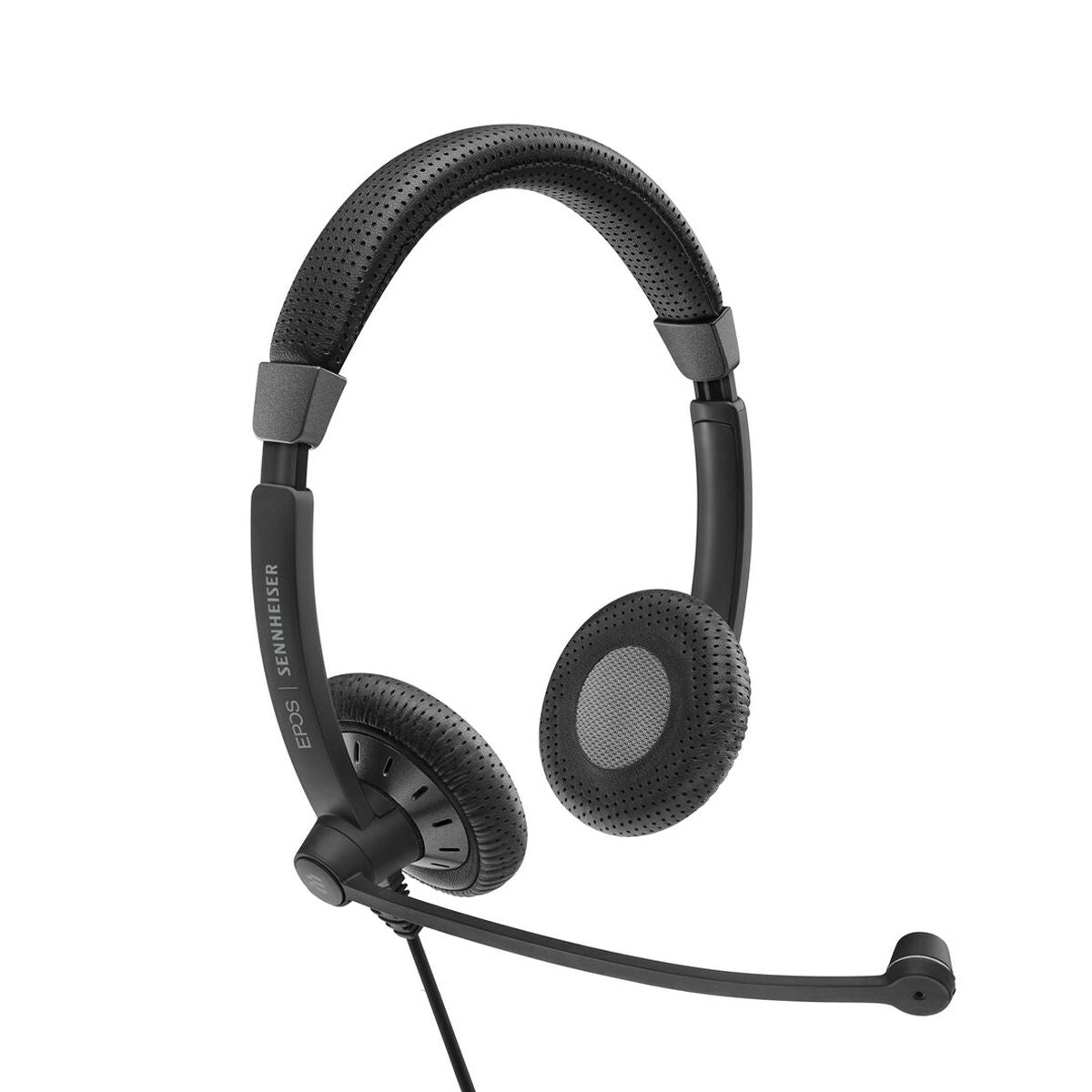 EPOS SC 75 USB MS double-sided wired headset with both 3.5 mm jack and USB connectivity