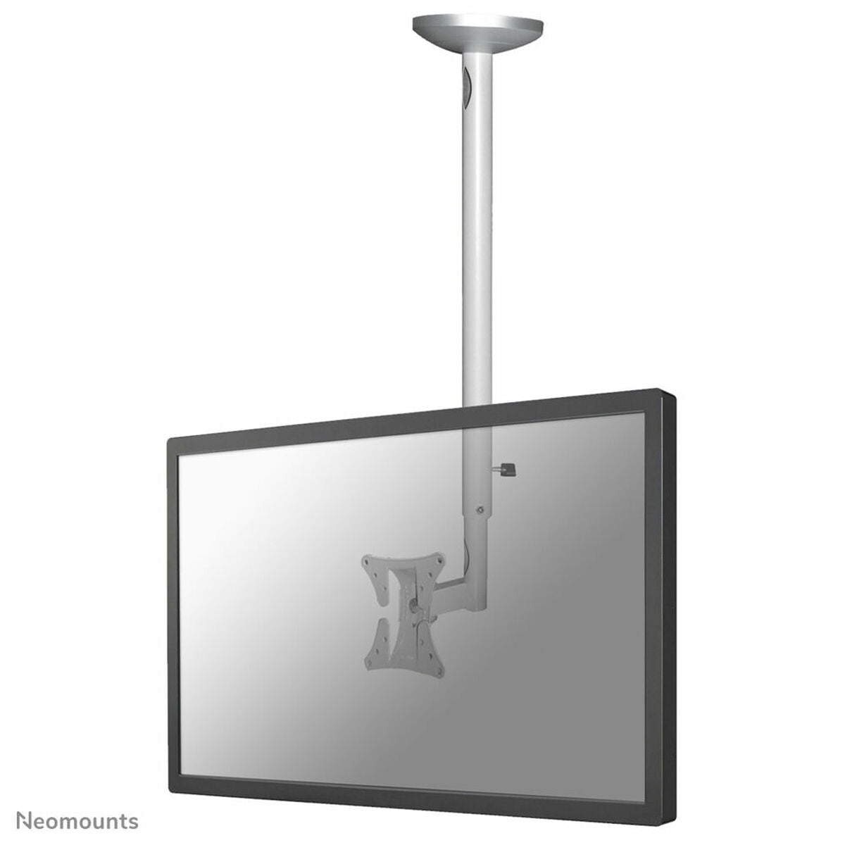NEOMOUNTS FPMA-C050SILVER Support de plafond pour écran de 10-30p - h 60-85 cm