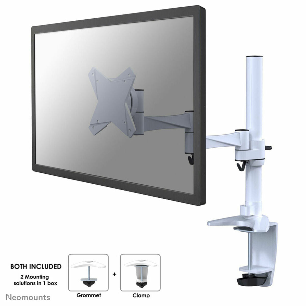NEOMOUNTS FPMA-D1330WHITE Support décran à fixer 10-30p
