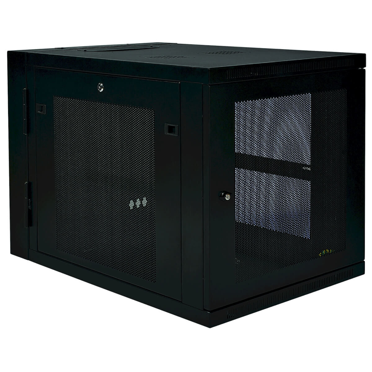 EATON TRIPPLITE 12U Wall Mount Rack Enclosure Server Cabinet Hinged 33 Extended Depth Rack cabinet wall mountable Black 12U 19