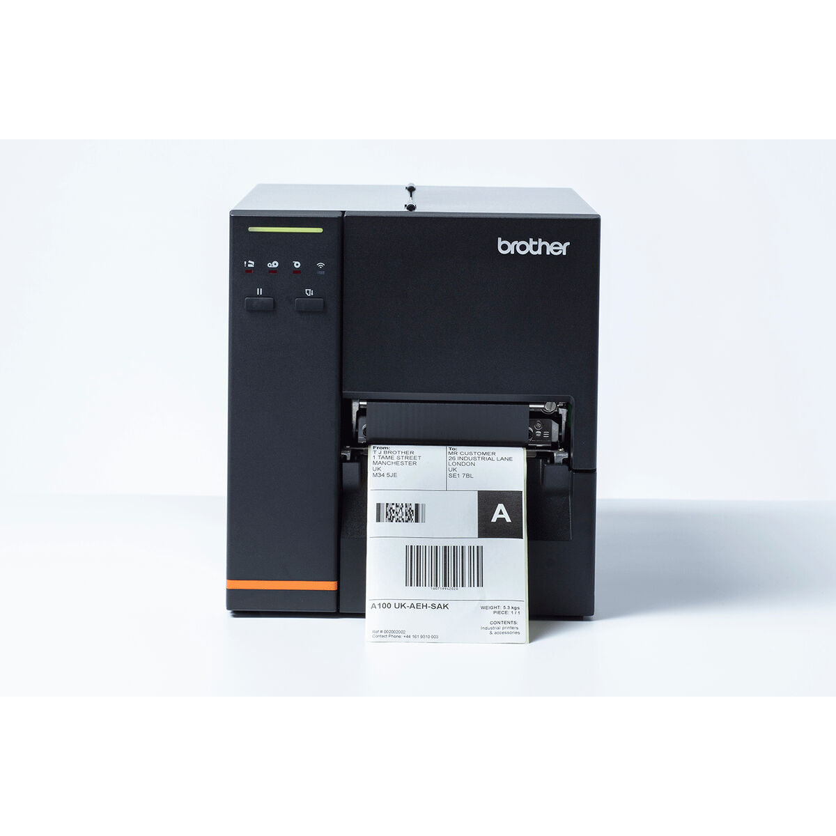 BROTHER TJ-4120TN Label printer direct thermal 12cm 300dpi 178mm/sec USB 2.0 LAN serial USB host