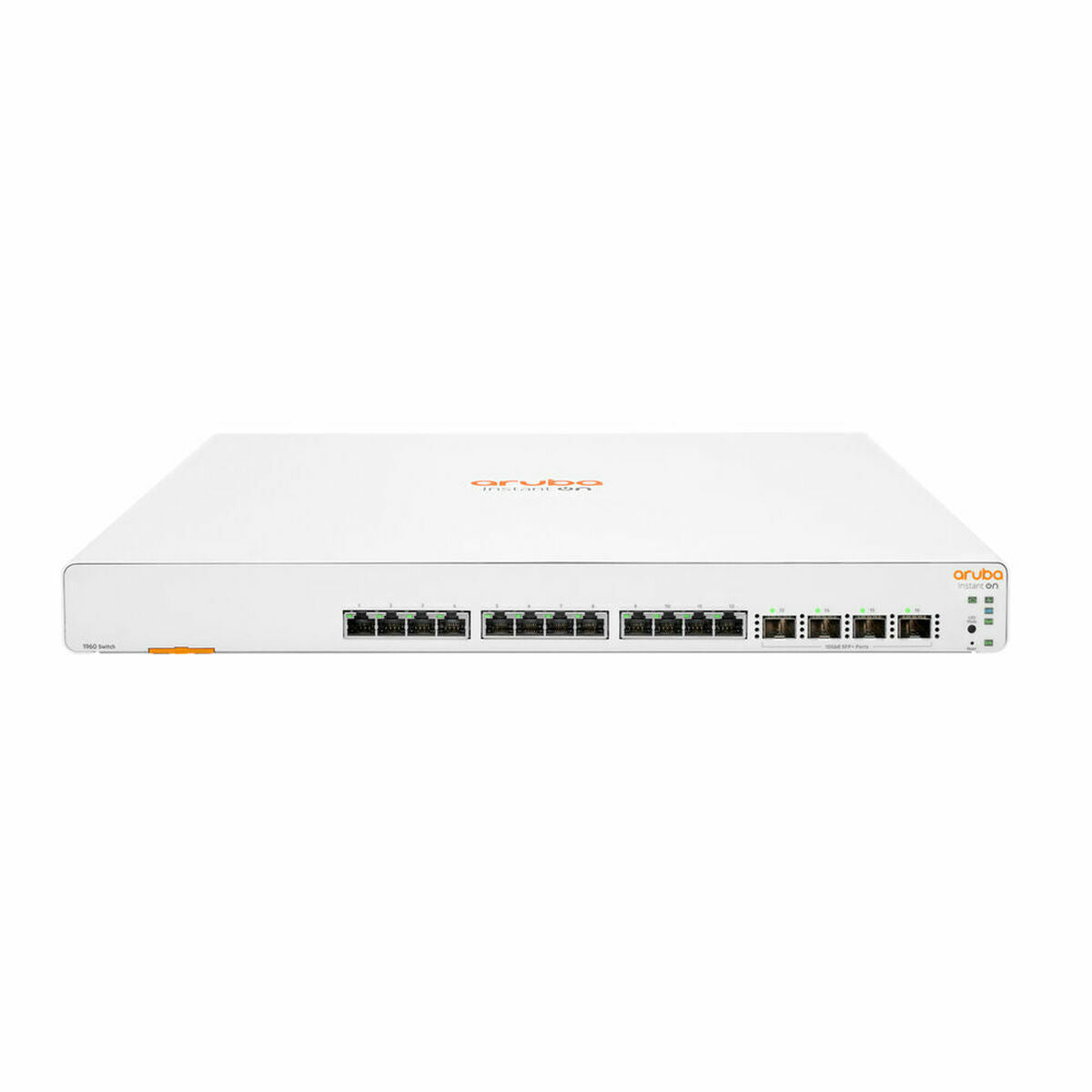 HPE Networking Instant On 1960 12XGT 4SFP+ Switch Commutateur C2+ intelligent 12 x 100/1000/10000 + 4 x 10 Gigabit SFP+