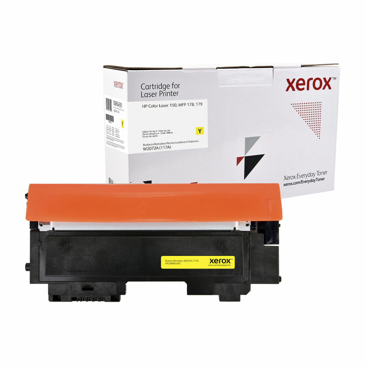 Qd Yllw TonerCom w/HP 117A W2072A StdCap