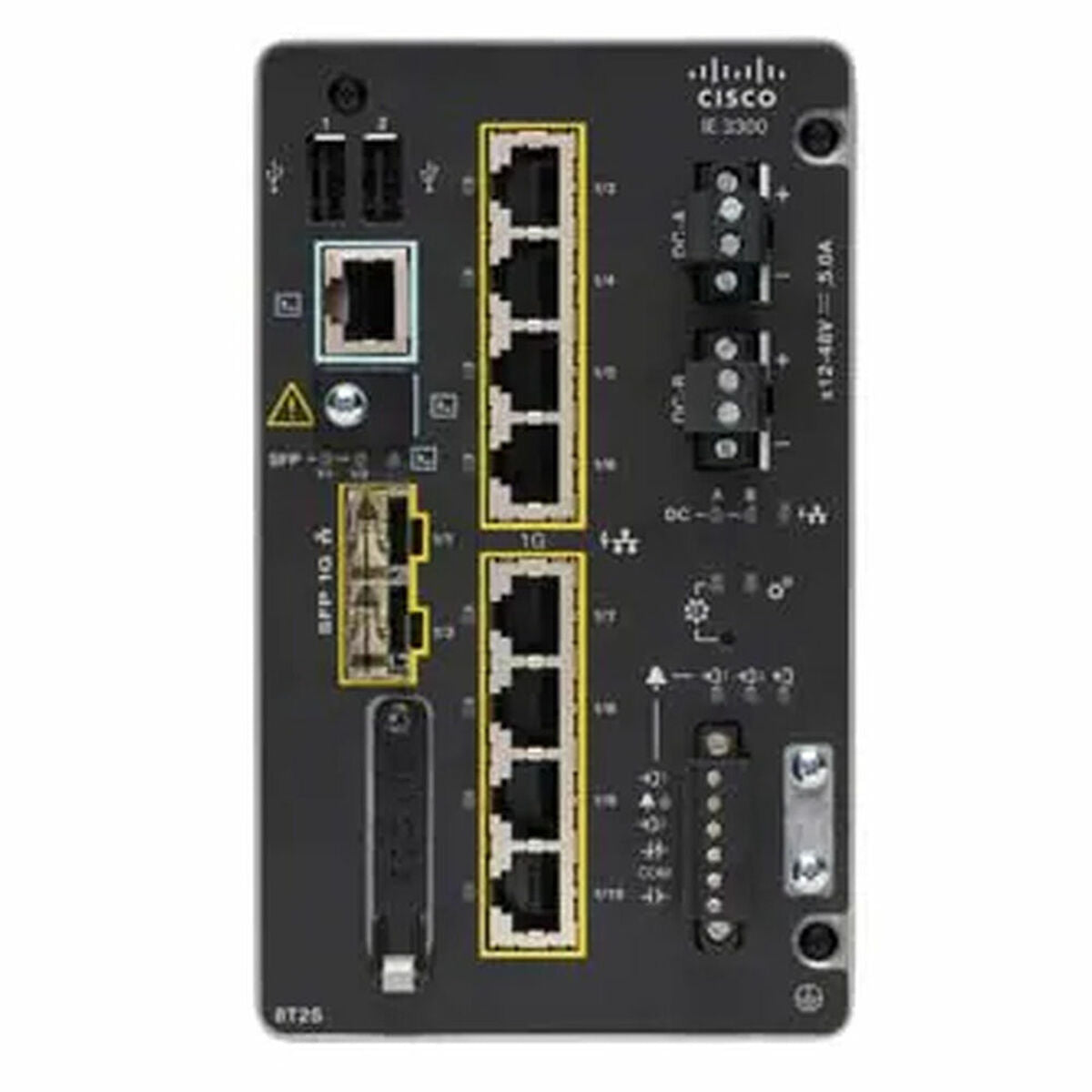 CISCO Catalyst IE3300 with 8 GE Copper and 2 GE SFP Modular NE